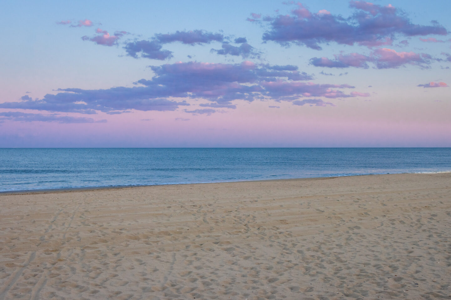 Beach at sunset